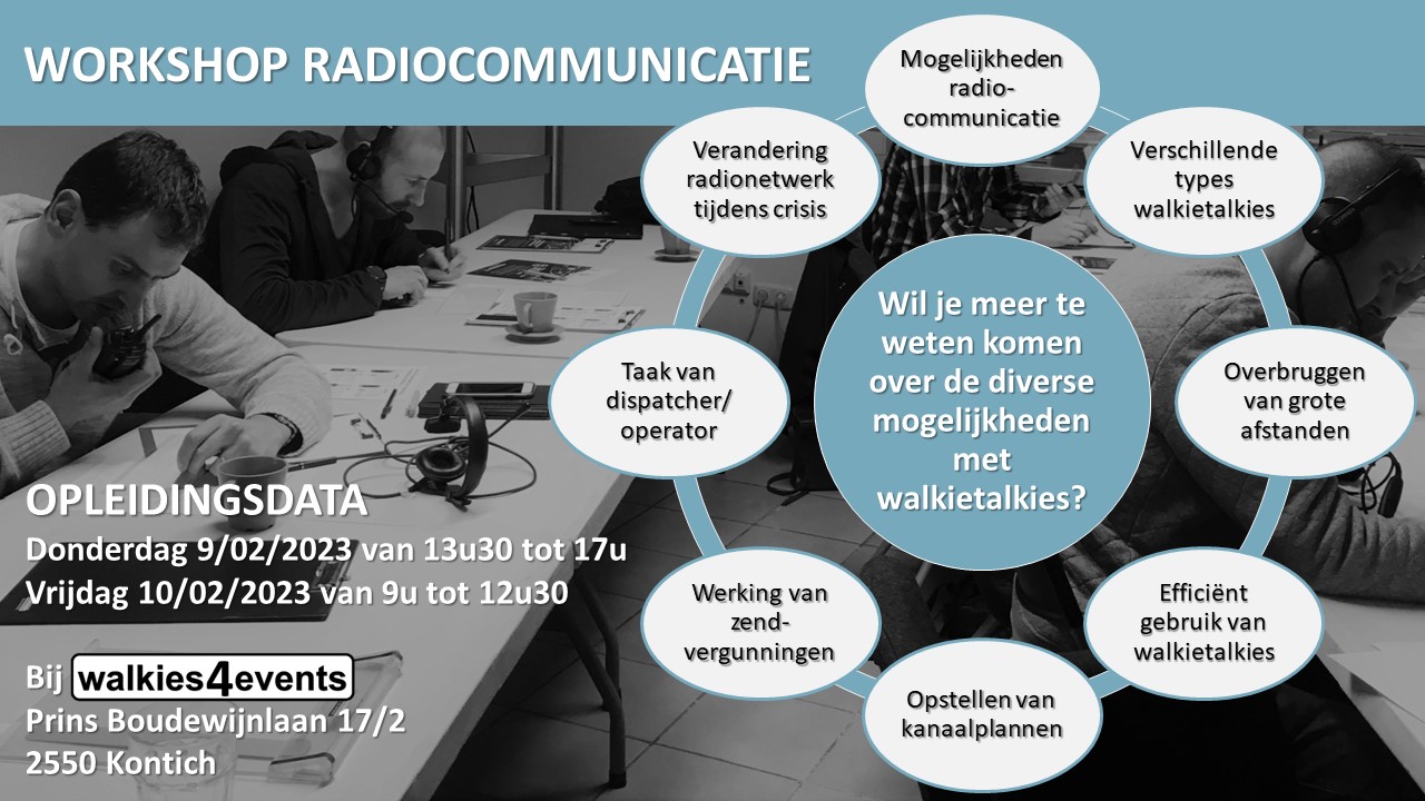 Workshop radiocommunicatie 2023