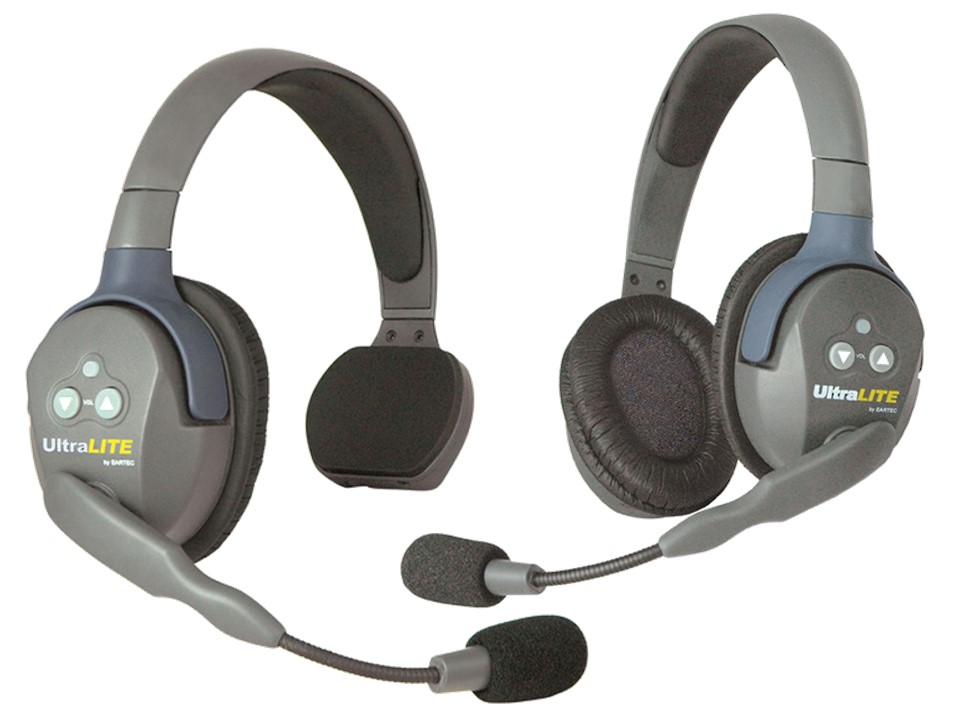 Walkies4Events - Verkoop intercom UltraLITE Lichtgewicht en heavy duty headsets